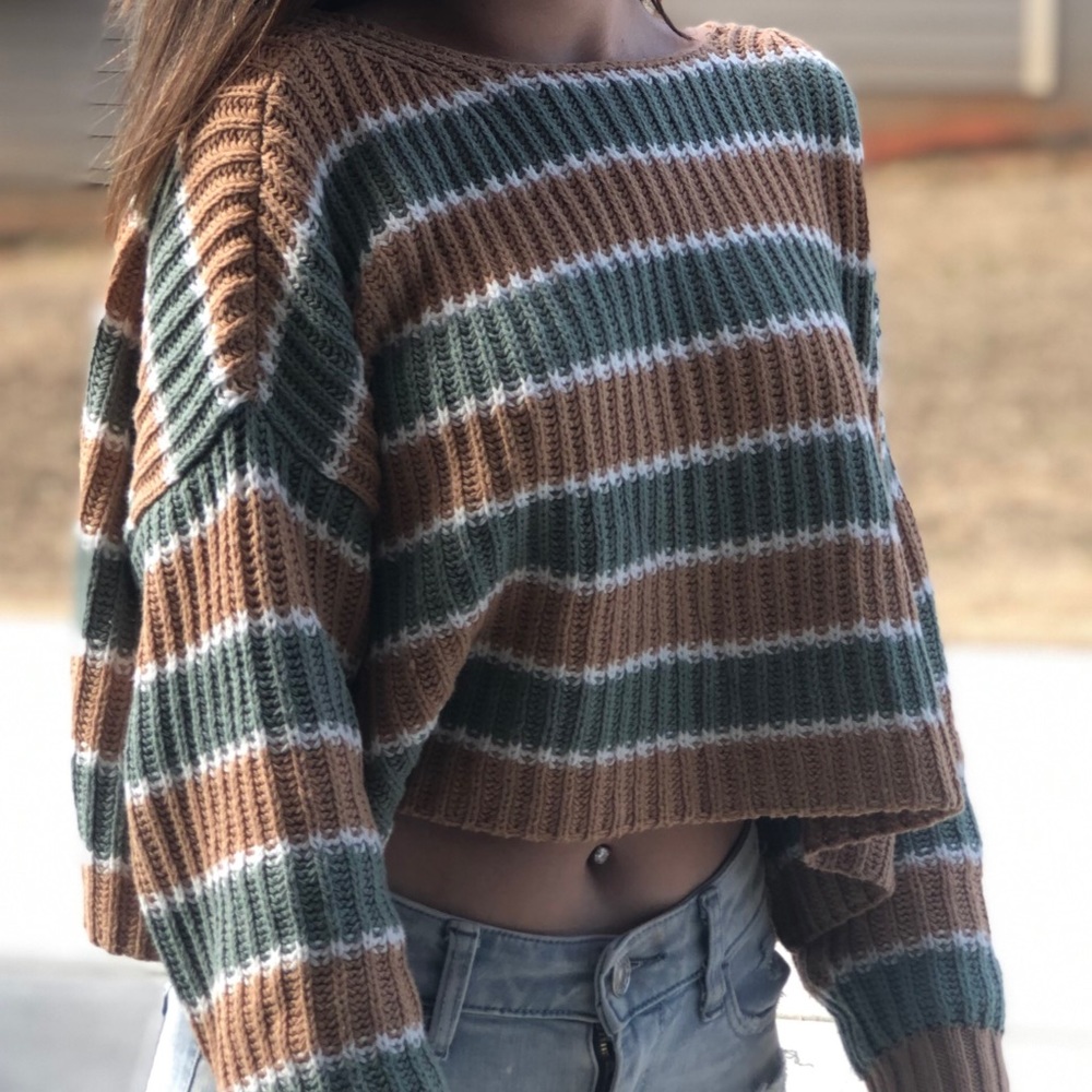 cropped sweater